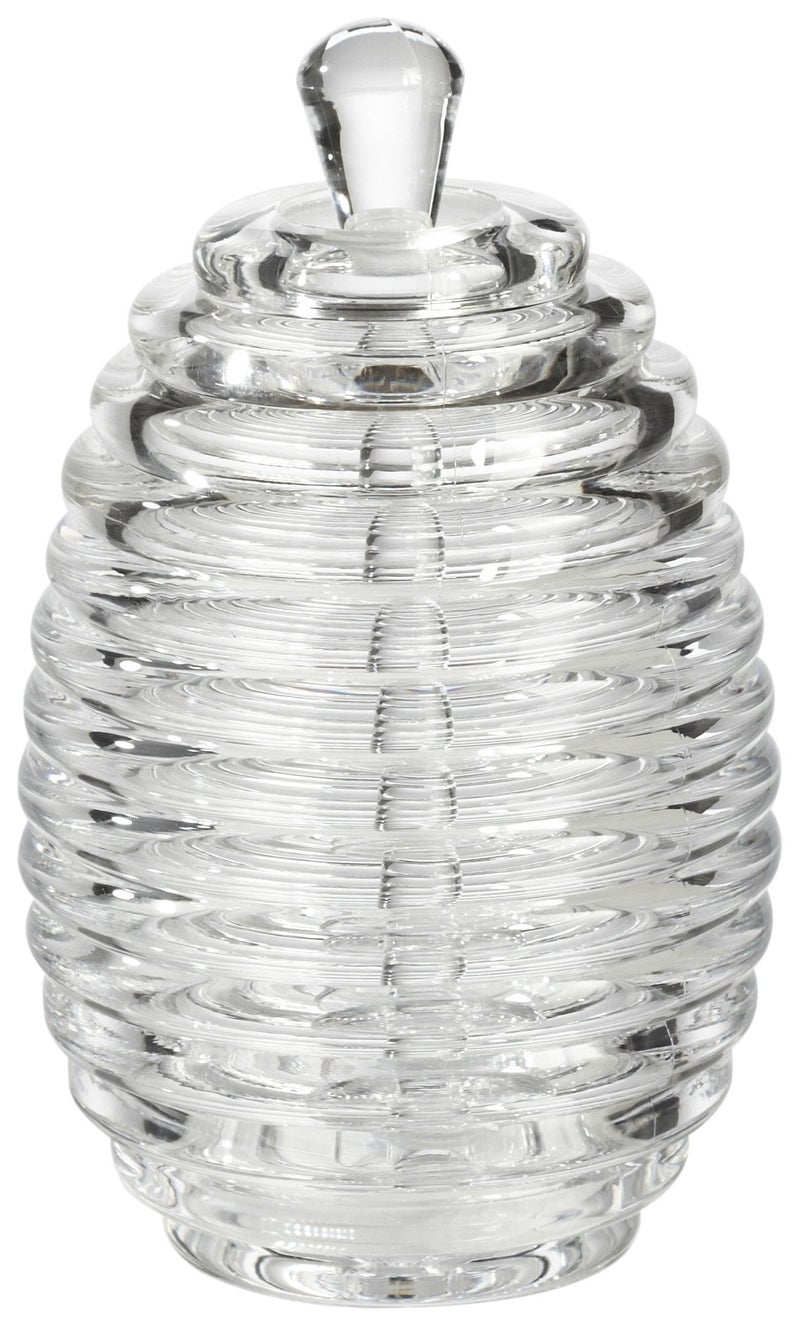 Prodyne Acrylic Honey Jar With Server, Off-white Medium - Image 2